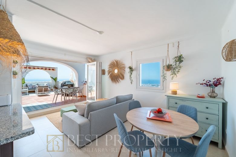 Penthouse with sea views in San Juan de Capistrano, Nerja