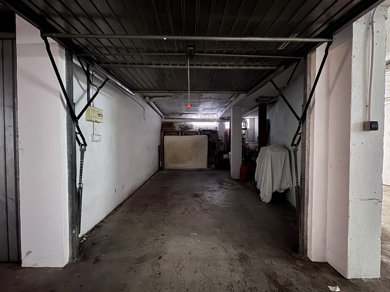 Hallway with marble staircase and corridor