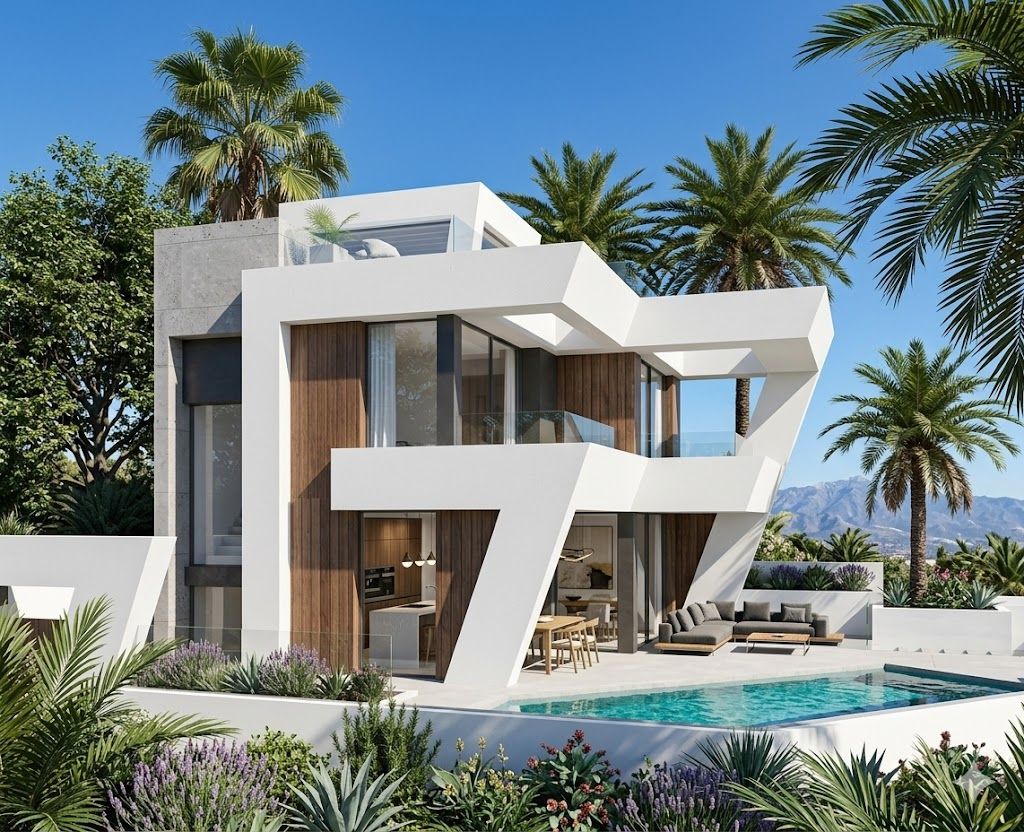 Contemporary Luxury Villa for sale in Nerja with Panoramic Sea Views - 9